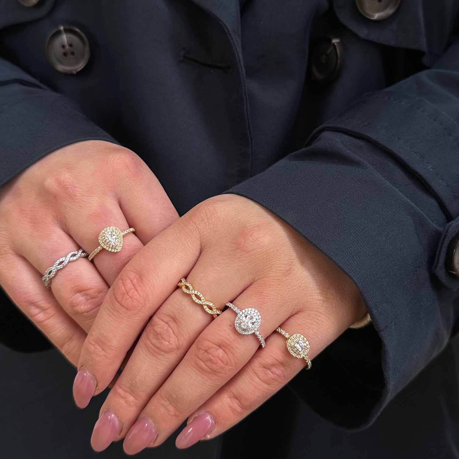View Jewellery - Forever ring - Forgyldt sølv