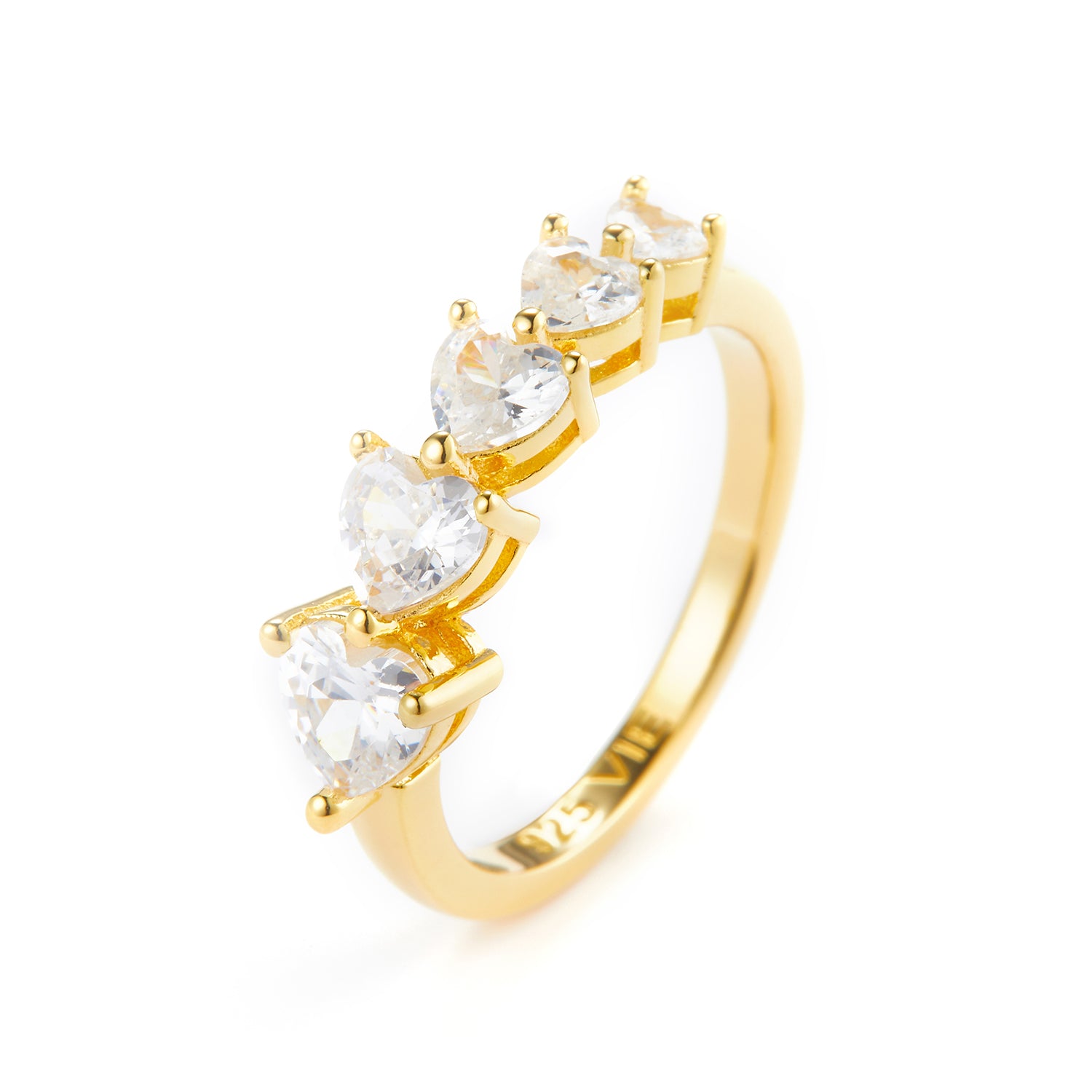 View Jewellery - Samara ring - Forgyldt sølv
