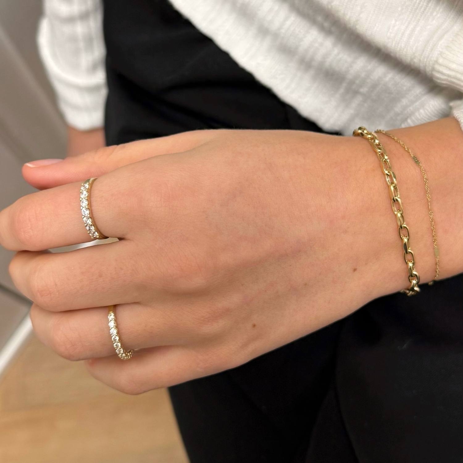 Vibholm GULD - Venezia armbånd - 14 kt. guld