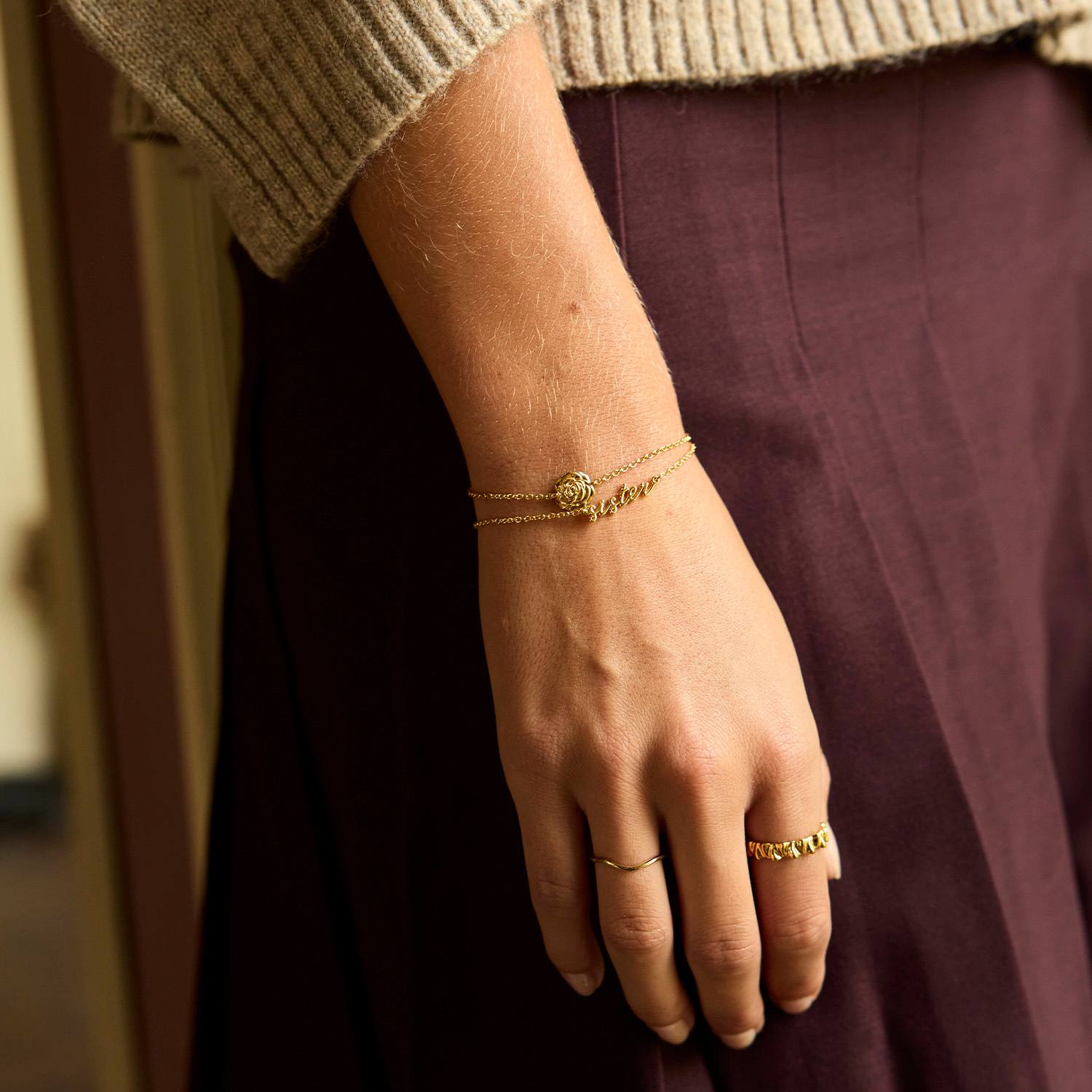 LuvaLu Jewellery - Valence ring - forgyldt sølv