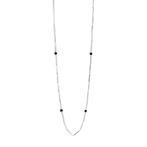 Georg Jensen - Aria Sautoir - sterlingsølv med sort onyx 3533061