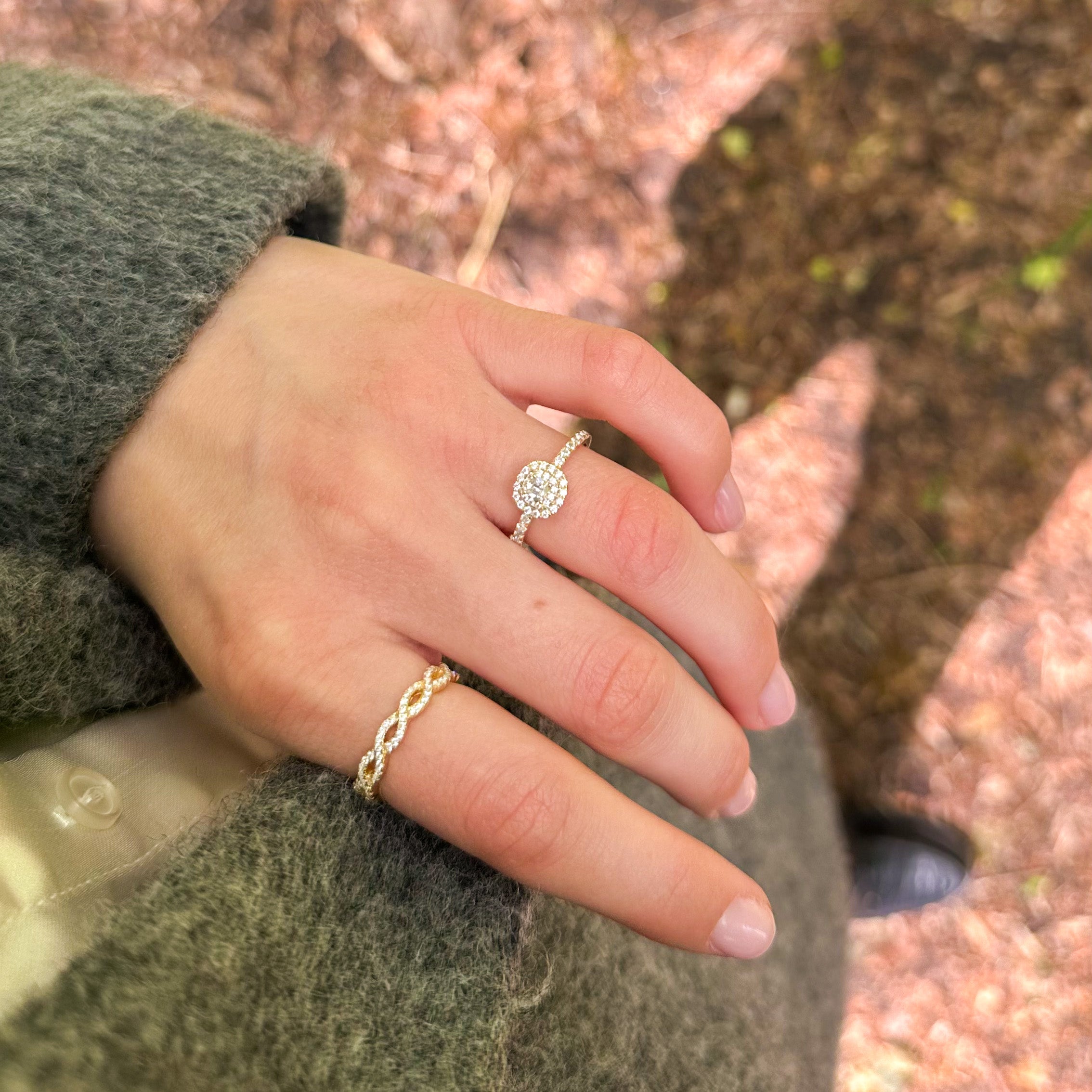 View Jewellery - Forever ring - Forgyldt sølv