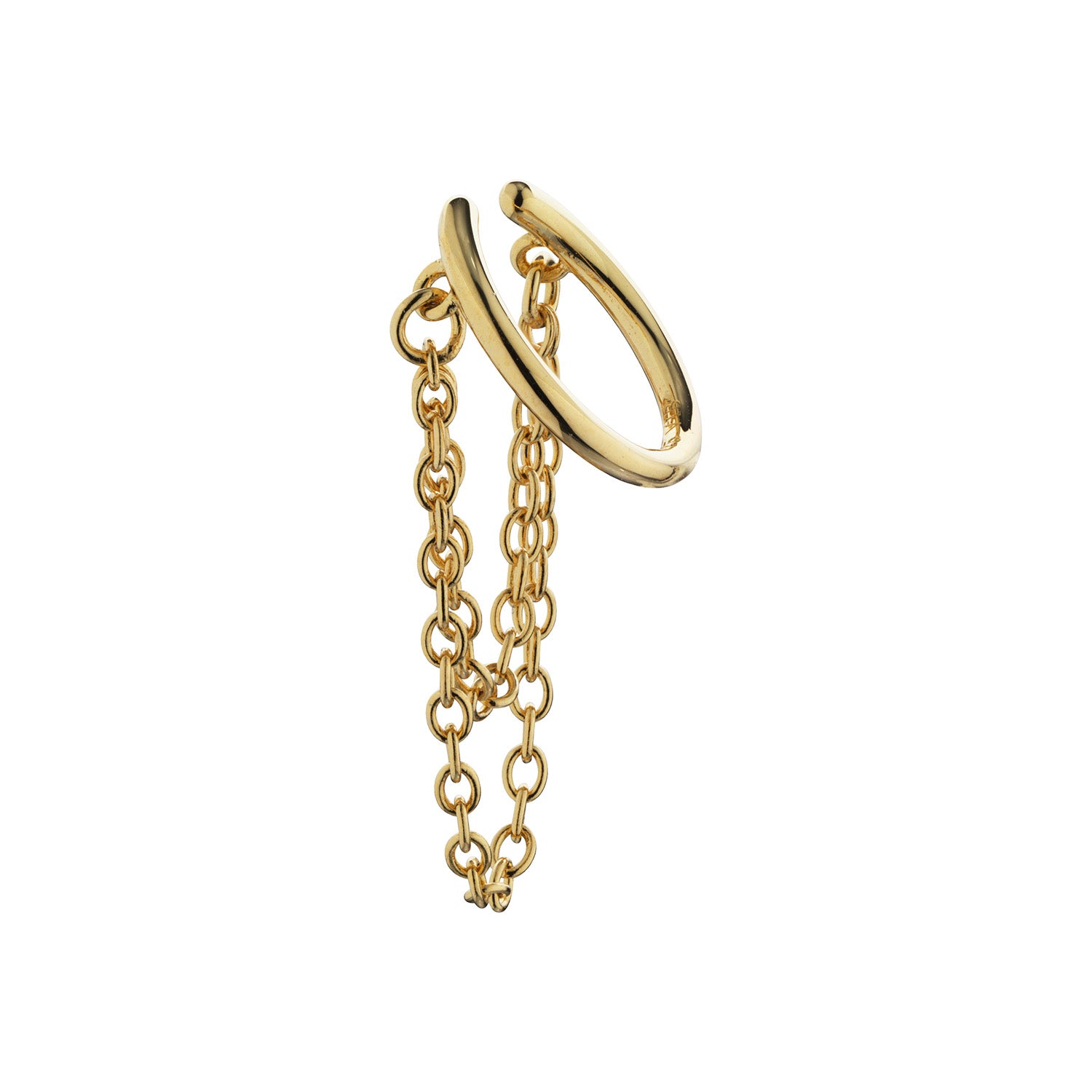 LuvaLu Jewellery - Versailles earcuff - forgyldt sølv