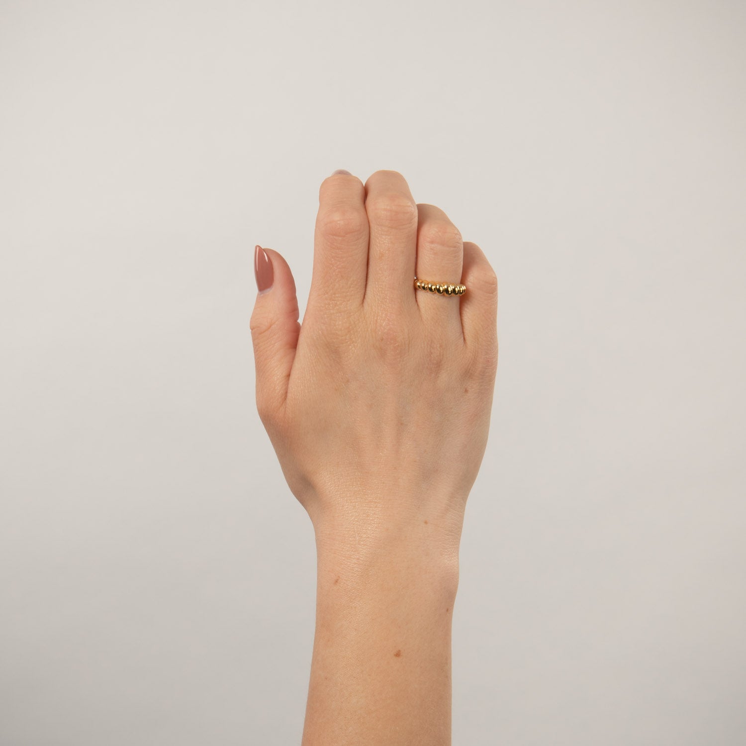 LuvaLu Jewellery - Bourges ring - forgyldt sølv