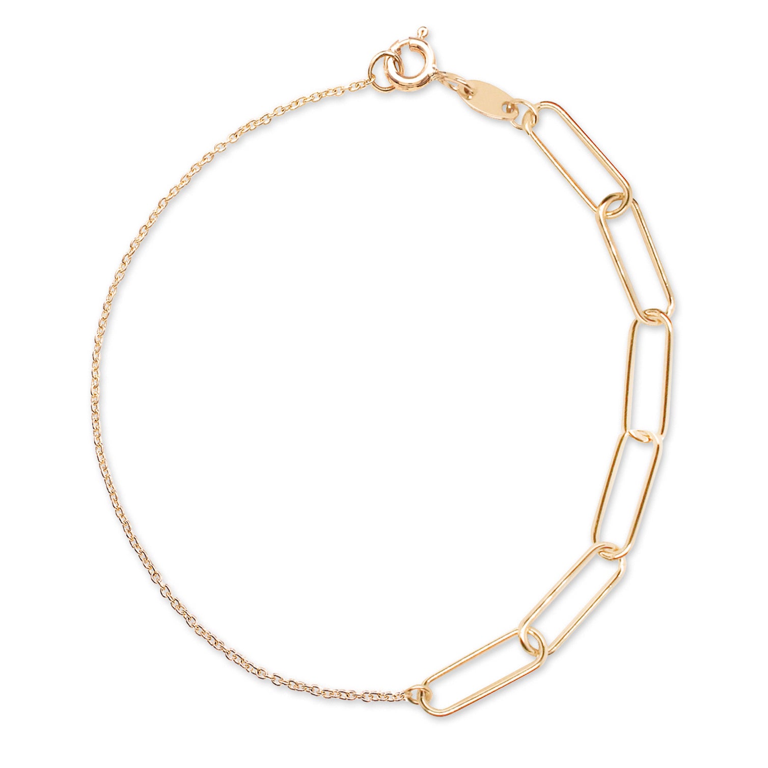 Gold Collection - armbånd med lænke